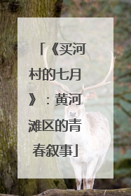 《买河村的七月》：黄河滩区的青春叙事