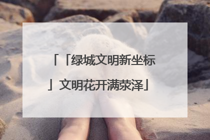 「绿城文明新坐标」文明花开满荥泽