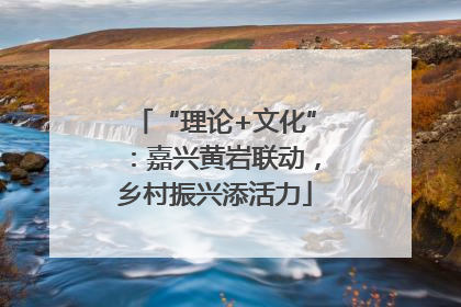 “理论+文化”：嘉兴黄岩联动，乡村振兴添活力