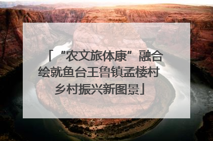 “农文旅体康”融合绘就鱼台王鲁镇孟楼村乡村振兴新图景
