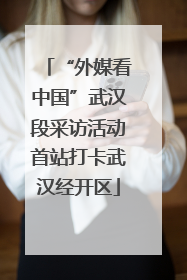 “外媒看中国”武汉段采访活动首站打卡武汉经开区