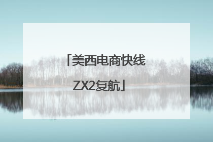 美西电商快线ZX2复航
