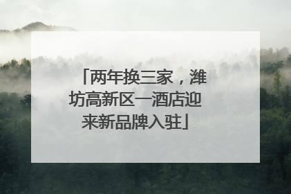 两年换三家，潍坊高新区一酒店迎来新品牌入驻