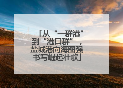 从“一群港”到“港口群”，盐城港向海图强书写崛起壮歌