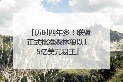 历时四年多！联盟正式批准森林狼以15亿美元易主
