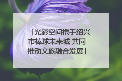 光影空间携手绍兴市棒球未来城 共同推动文旅融合发展