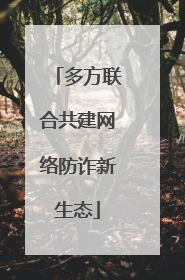 多方联合共建网络防诈新生态