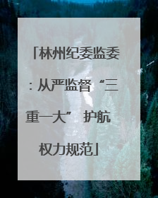 林州纪委监委：从严监督“三重一大” 护航权力规范