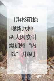 洛杉矶惊现新兵种 两大因素引爆加州“内战”升级