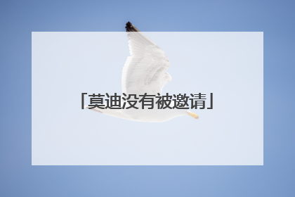 莫迪没有被邀请