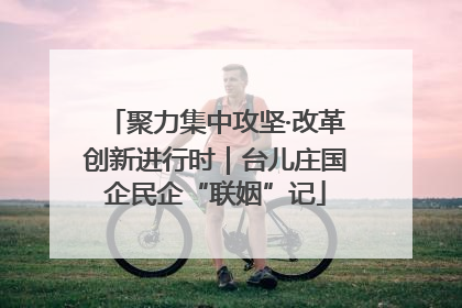 聚力集中攻坚·改革创新进行时｜台儿庄国企民企“联姻”记