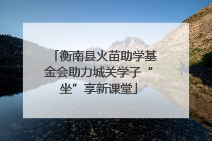 衡南县火苗助学基金会助力城关学子“坐”享新课堂