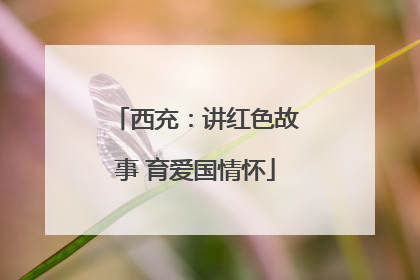 西充：讲红色故事 育爱国情怀