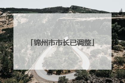锦州市市长已调整