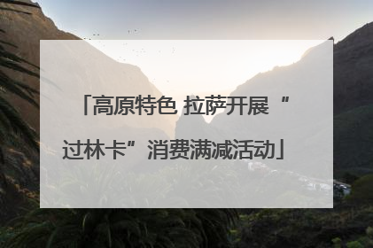 高原特色 拉萨开展“过林卡”消费满减活动
