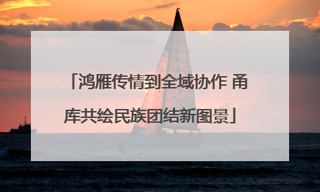 鸿雁传情到全域协作 甬库共绘民族团结新图景