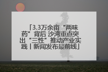 3.3万余亩“两味药”背后 沙湾重点突出“三性”推动产业实践丨新闻发布最前线